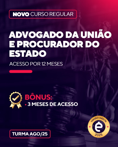 Curso Advogado da Unio e Procurador do Estado