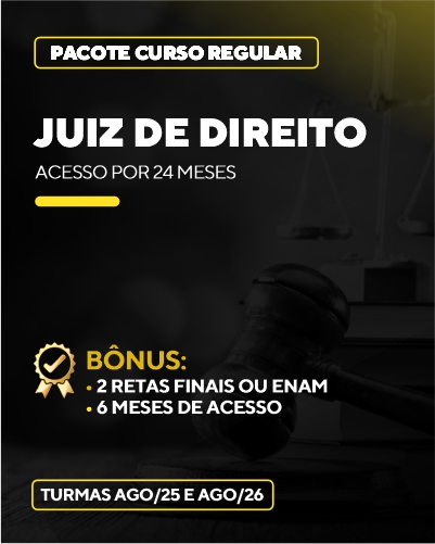 Curso Juiz de Direito (24 meses)