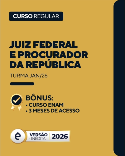 Curso Juiz Federal e Procurador da Repblica