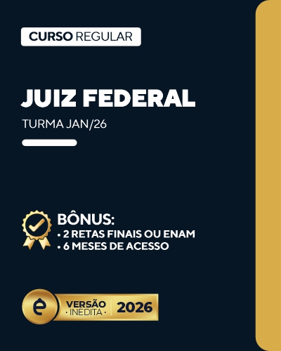 Curso Juiz Federal (24 meses)