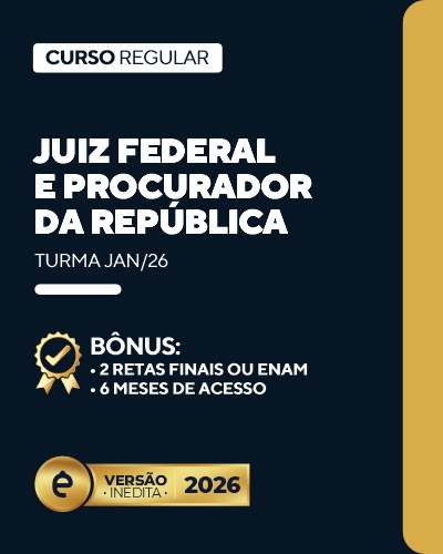 Curso Juiz Federal e Procurador da Repblica (24 meses)