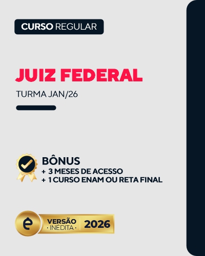 Curso Juiz Federal