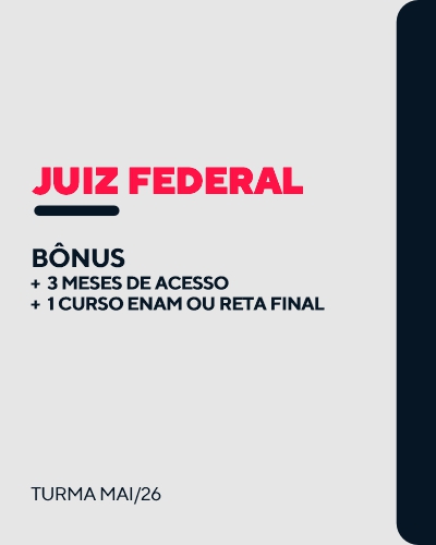 Curso Juiz Federal