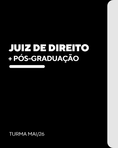 Curso Juiz de Direito (+P�s)