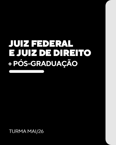 Curso Juiz Federal e Juiz de Direito (+P�s)