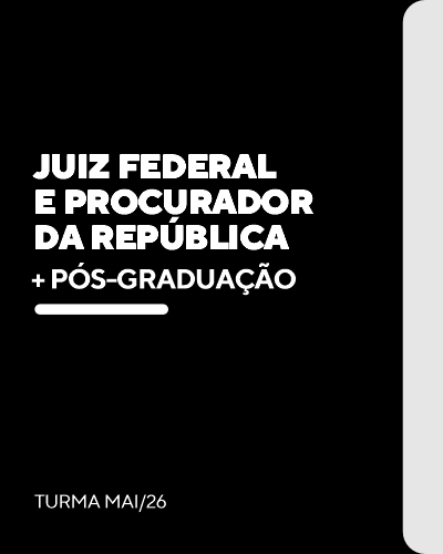 Curso Juiz Federal e Procurador da Rep�blica (+P�s)