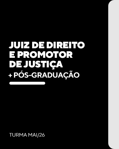 Curso Juiz de Direito e Promotor de Justi�a (+P�s)