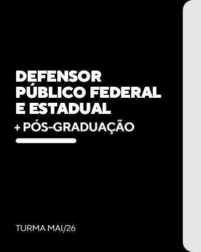 Curso Defensor P�blico Federal e Estadual (+P�s)