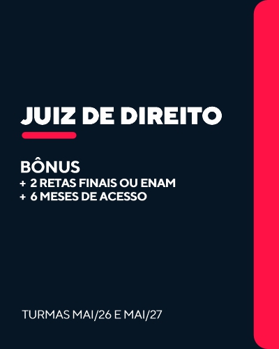 Curso Juiz de Direito (24 meses)