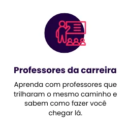 Professores da carreira